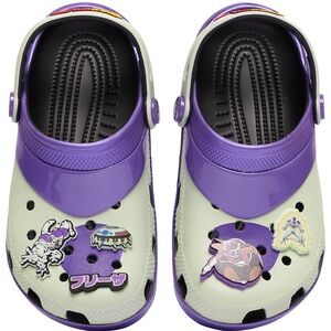 Kids Purple and Cream Clogs